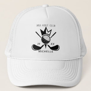 Casquette de camionneur classique avec nom de club