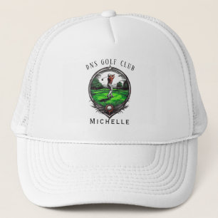 Casquette de camionneur classique avec nom de club