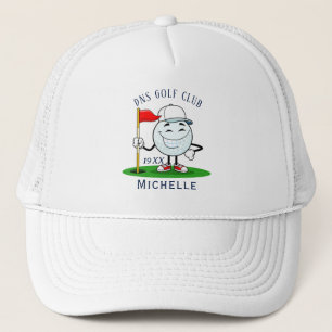 Casquette de camionneur classique avec nom de club