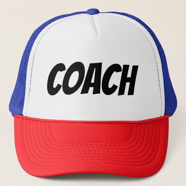CASQUETTE DE CAMIONNEUR COACH (Devant)