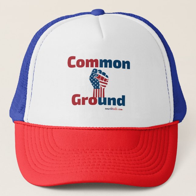 Casquette de camionneur Common Ground (Devant)