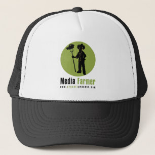 Casquette de camionneur d'agriculteur de médias
