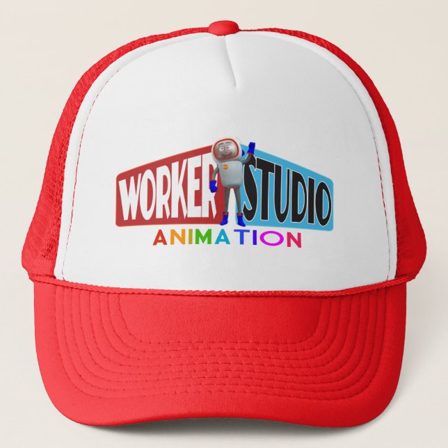 Casquette de camionneur d'animation de studio de (Devant)