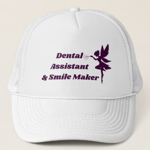 Casquette de camionneur d'assistante dentaire et f