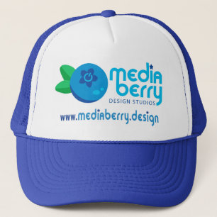 Casquette de camionneur de baie de médias
