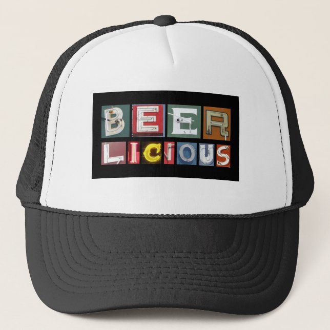 Casquette de camionneur de Bière-Licious (Devant)
