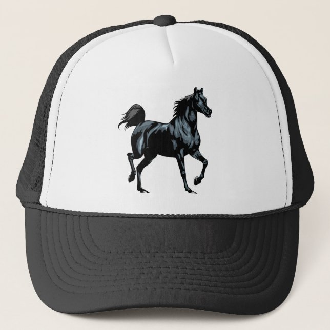 Casquette de camionneur de cheval (Devant)