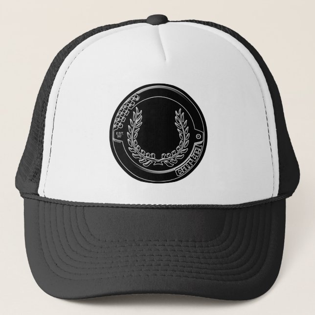 Casquette de camionneur de chrome de cartel (Devant)