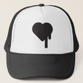casquette de camionneur de coeur de myblackheart