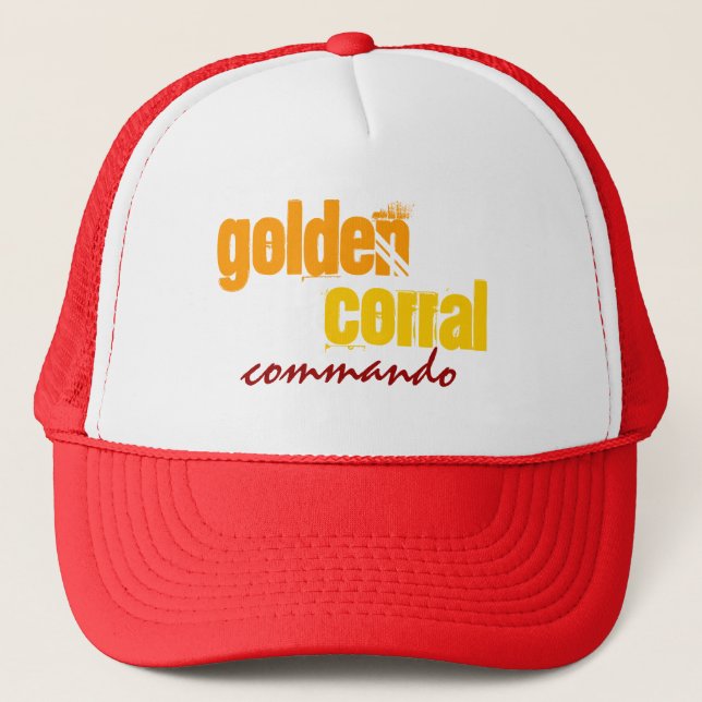 Casquette de camionneur "de COMMANDO D'OR de (Devant)