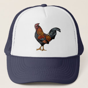 Casquette de camionneur de coq de marine