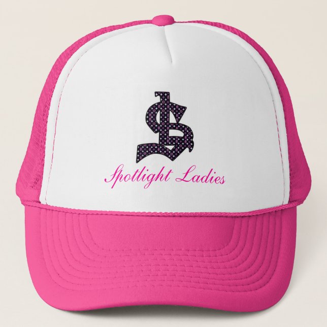 Casquette de camionneur de dames de projecteur (Devant)