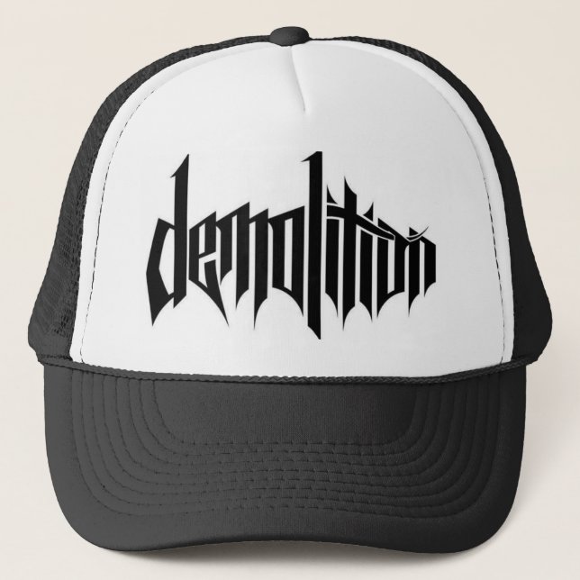 Casquette de camionneur de démolition (Devant)