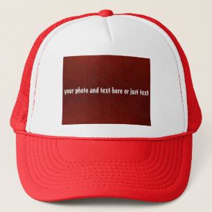 Casquette de camionneur de do-it-yourself pour des