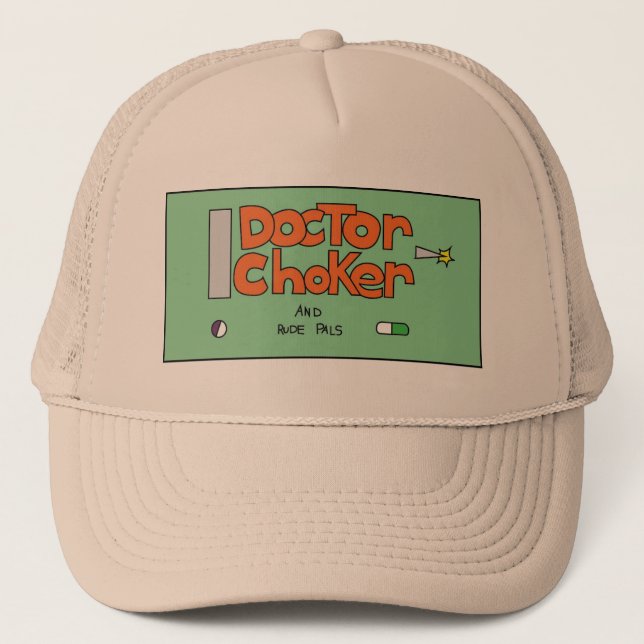 Casquette de camionneur de Dr.choker (Devant)