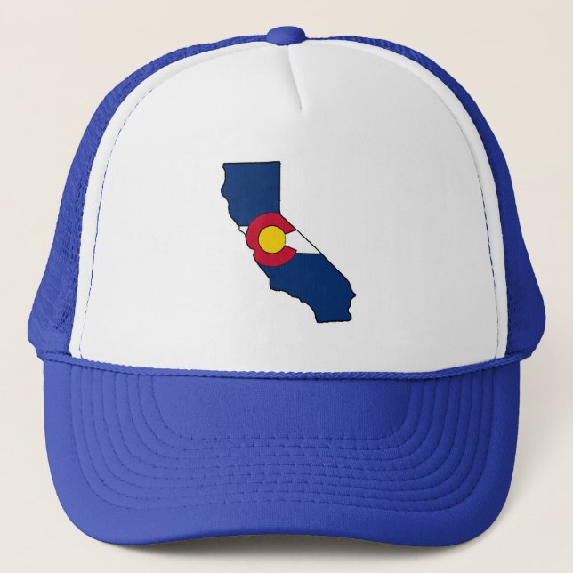 Casquette de camionneur de drapeau de la (Devant)
