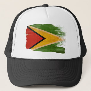 Casquette de camionneur de drapeau de la Guyane