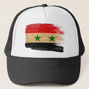 Casquette de camionneur de drapeau de la Syrie