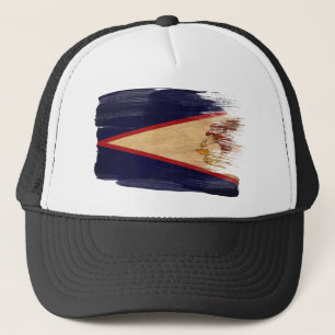 Casquette de camionneur de drapeau des Samoa