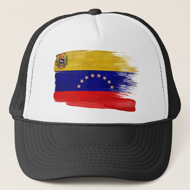 Casquette de camionneur de drapeau du Venezuela (Devant)