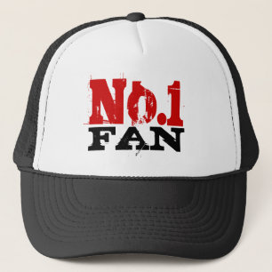 Casquette de camionneur de fan du numéro 1 pour