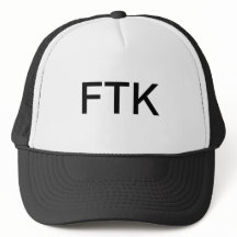 Casquette de camionneur de FTK
