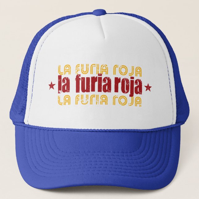 Casquette de camionneur de Furia Roja de La (Devant)