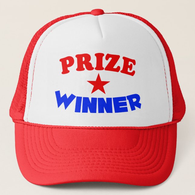 Casquette de camionneur de gagnant du prix (Devant)