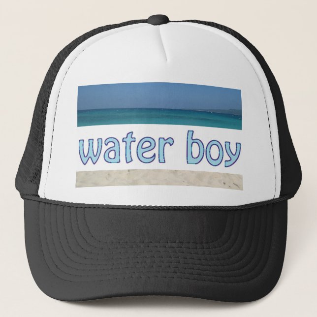 Casquette de camionneur de garçon d'eau (Devant)