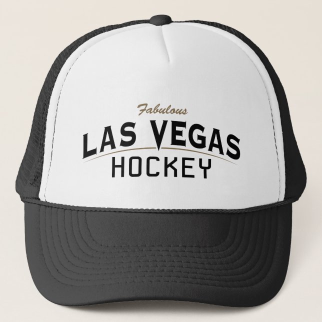 Casquette de camionneur de hockey à Las Vegas (Devant)