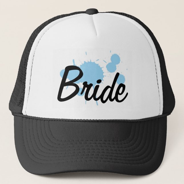 Casquette de camionneur de jeune mariée (Devant)