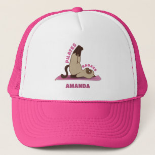 Casquette de camionneur de kitty cat workout Pilat