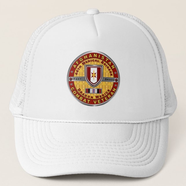 Casquette de camionneur de la 44e brigade médicale (Devant)