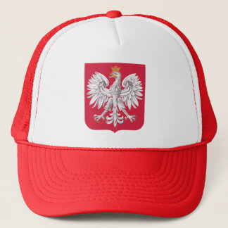 Casquette de camionneur de la Pologne Eagle -