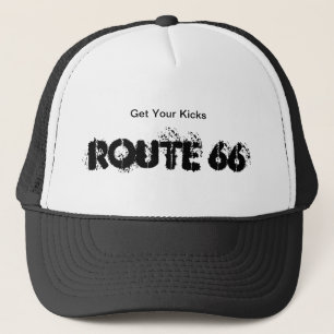 CASQUETTE DE CAMIONNEUR DE L'ITINÉRAIRE 66