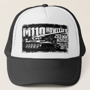 Casquette de camionneur de l'obusier M110