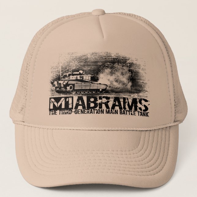 Casquette de camionneur de M1 Abrams (Devant)