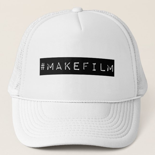 casquette de camionneur de #MAKEFILM (Devant)