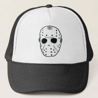 casquette de camionneur de masque d'hockey