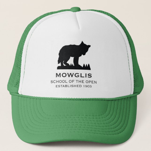 Casquette de camionneur de Mowglis de camp (Devant)