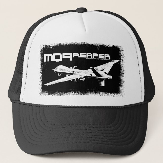 Casquette de camionneur de MQ-9 Reaper (Devant)