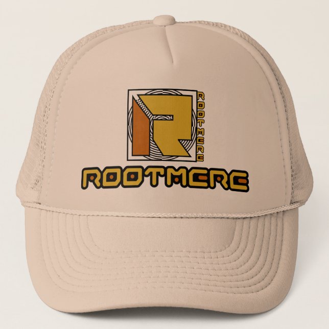 Casquette de camionneur de musique Rootmere (Devant)