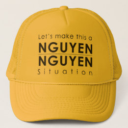 Casquette de camionneur de Nguyen/situation de