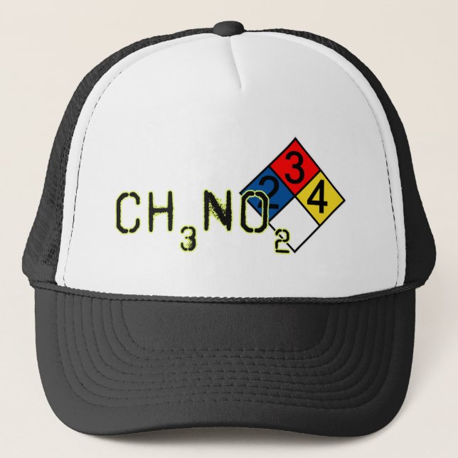 Casquette de camionneur de nitrométhane (Devant)