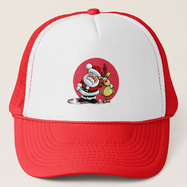 Casquette de camionneur de Noël (Devant)