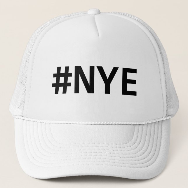 casquette de camionneur de #NYE (Devant)