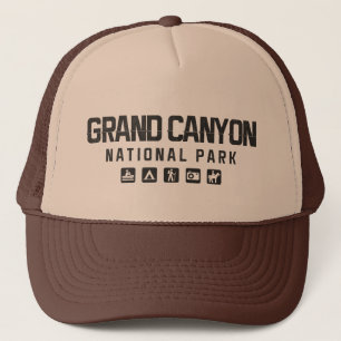 Casquette de camionneur de parc national de canyon