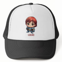 Casquette de camionneur de personnage de chevalier
