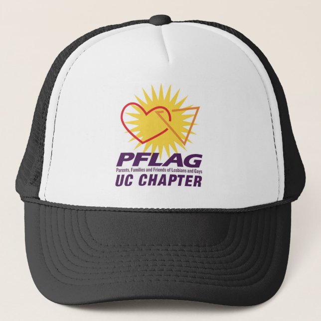 Casquette de camionneur de PFLAG UC (Devant)