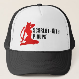 Casquette de camionneur de pin-up de ville